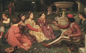 Shattered storybook symbolism
